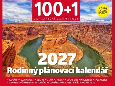 100+1 - Rodinný plánovací kalendář 2027