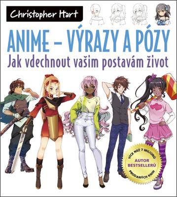 Anime – Výrazy a pózy
