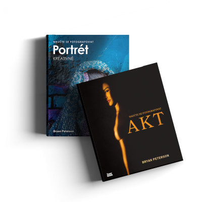 Naučte se fotografovat portrét kreativně + Naučte se fotografovat AKT